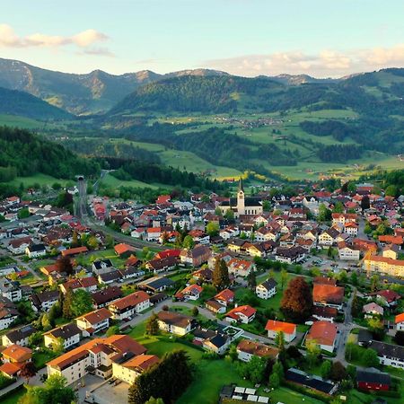 Ferienwohnung Heller Oberstaufen Dış mekan fotoğraf