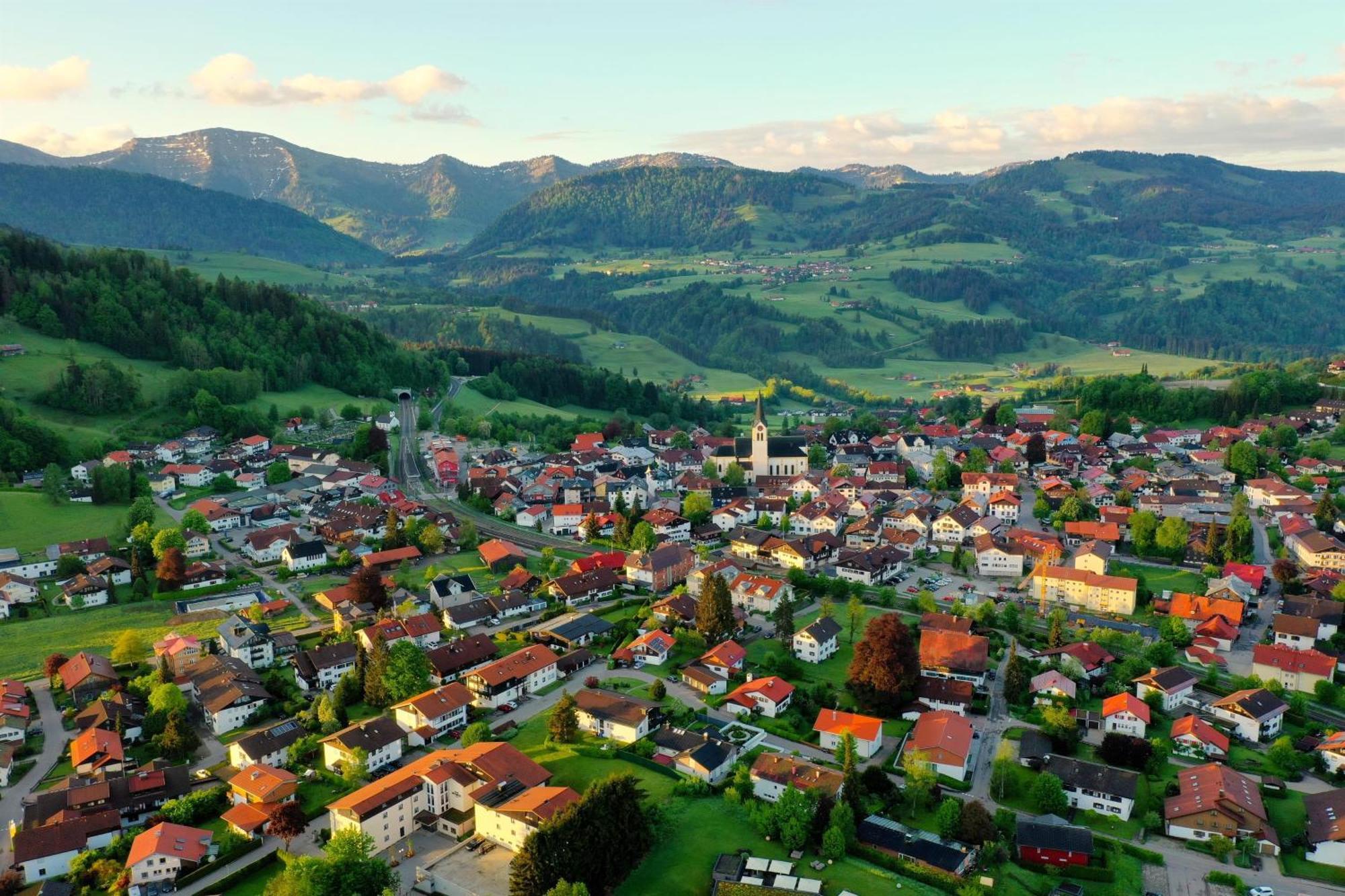 Ferienwohnung Heller Oberstaufen Dış mekan fotoğraf
