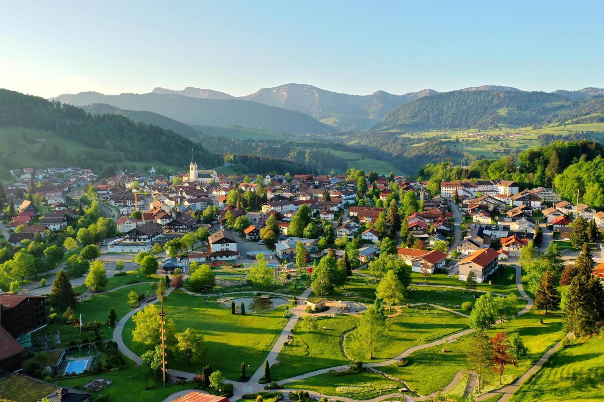 Ferienwohnung Heller Oberstaufen Dış mekan fotoğraf